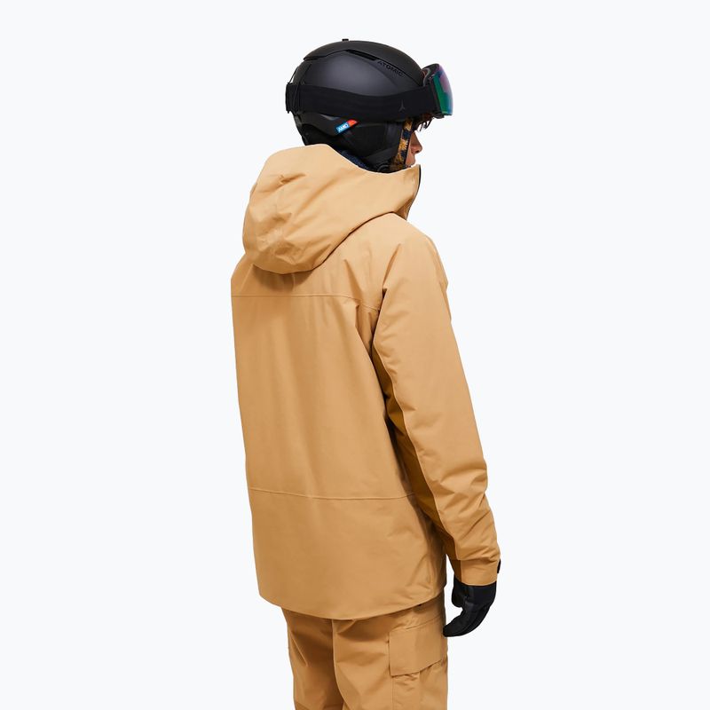 Pánska lyžiarska bunda Peak Performance Edge Insulated sierra sand/earthy summit 3