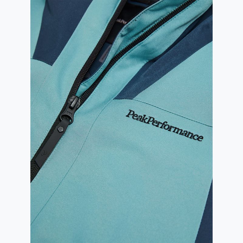 Dámska lyžiarska bunda Peak Performance Rider Tech Insulated Jacket mountain lake/deluded vision 4