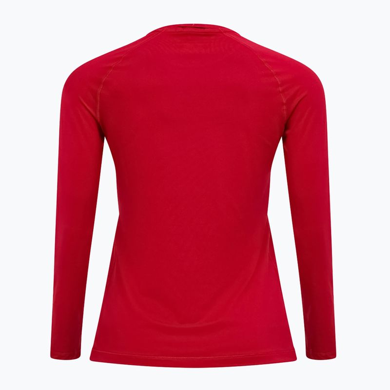 Dámske termo tričko longsleeve Peak Performance Spirit Crew tech burgundy 4