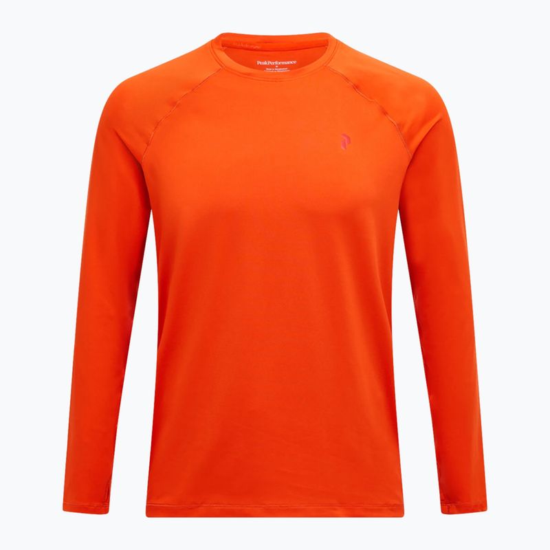 Pánske termo tričko longsleeve Peak Performance Spirit Crew solar burst 4