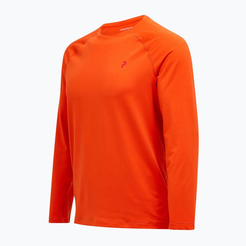 Pánske termo tričko longsleeve Peak Performance Spirit Crew solar burst 6