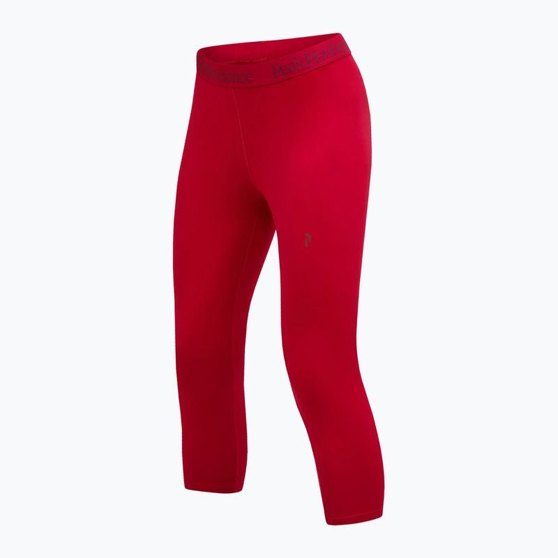 Dámske termoregulačné legíny Peak Performance Spirit Short John tech burgundy 5
