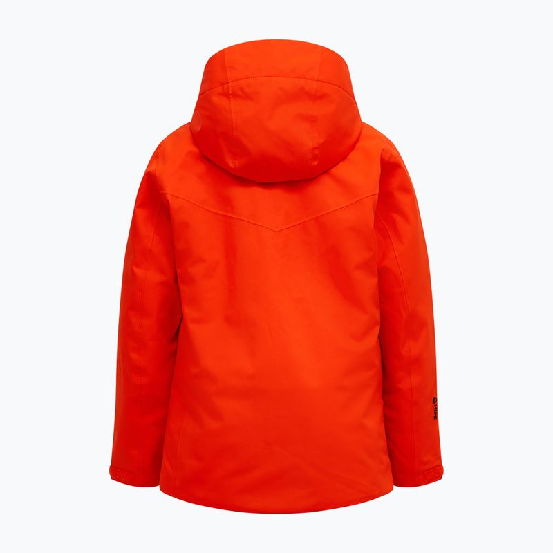 Detská lyžiarska bunda Peak Performance JR Maroon Insulated solar burst 2