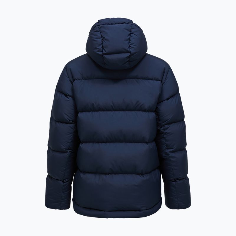 Pánska páperová bunda Peak Performance Rivel Down Jacket blue shadow 2