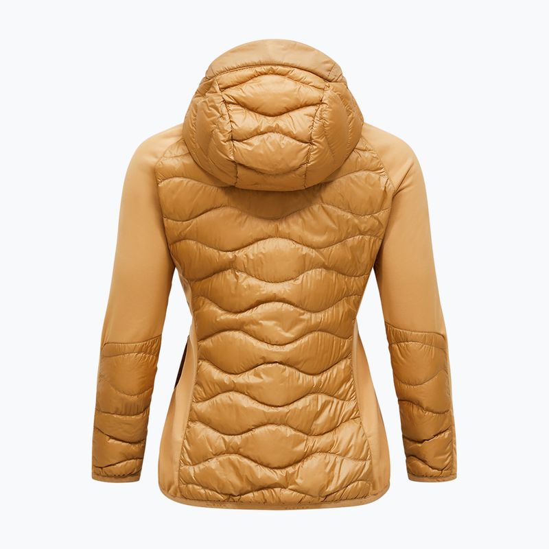 Dámska páperová bunda Peak Performance Helium Hybrid Down Jacket Sierra Sand 2