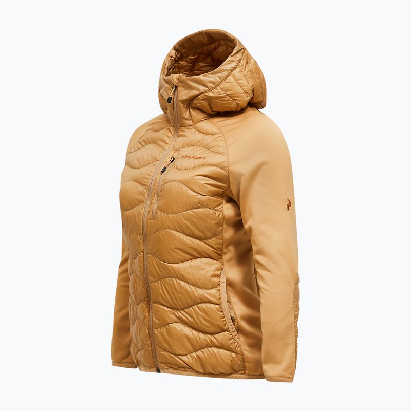 Dámska páperová bunda Peak Performance Helium Hybrid Down Jacket Sierra Sand 3