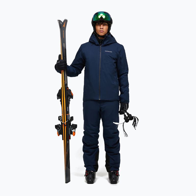 Pánska lyžiarska bunda Peak Performance Maroon Insulated blue shadow 2