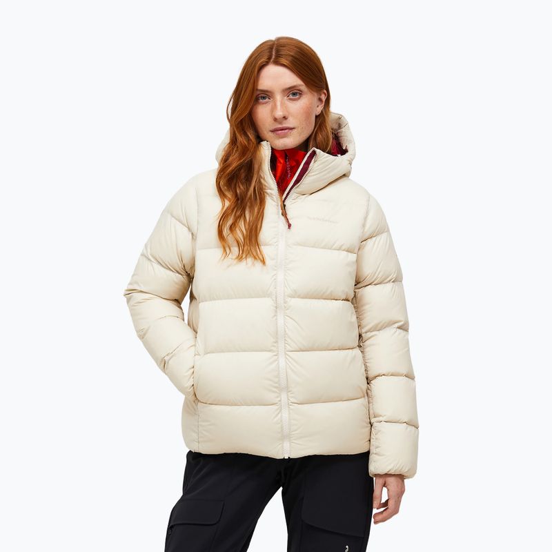 Dámska páperová bunda Peak Performance Frost Down Puffer Jacket Sand Fog