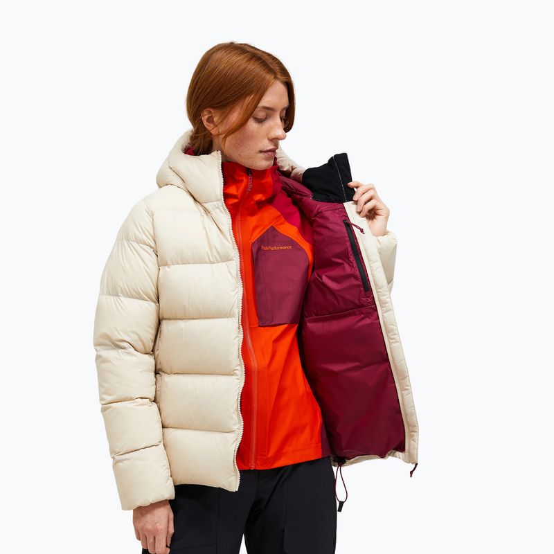 Dámska páperová bunda Peak Performance Frost Down Puffer Jacket Sand Fog 3