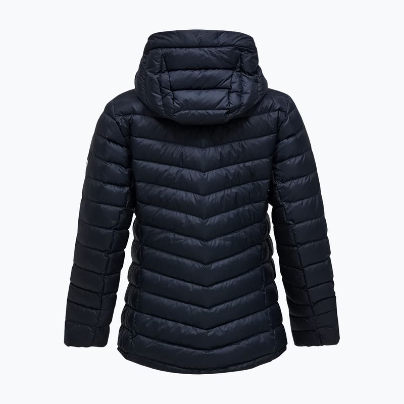 Dámska páperová bunda Peak Performance Frost Down Hood Jacket Black 2