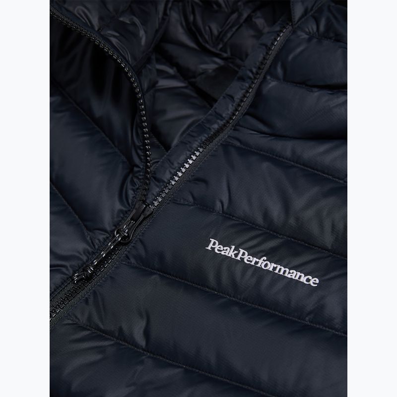Dámska páperová bunda Peak Performance Frost Down Hood Jacket Black 4