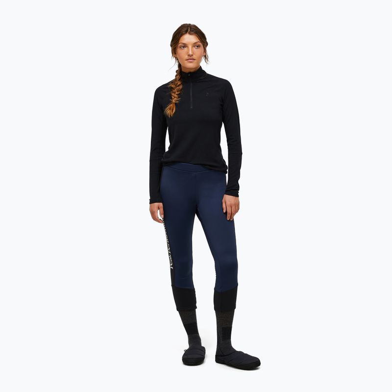 Dámske lyžiarske nohavice Peak Performance Rider Essentials blue shadow/black 2