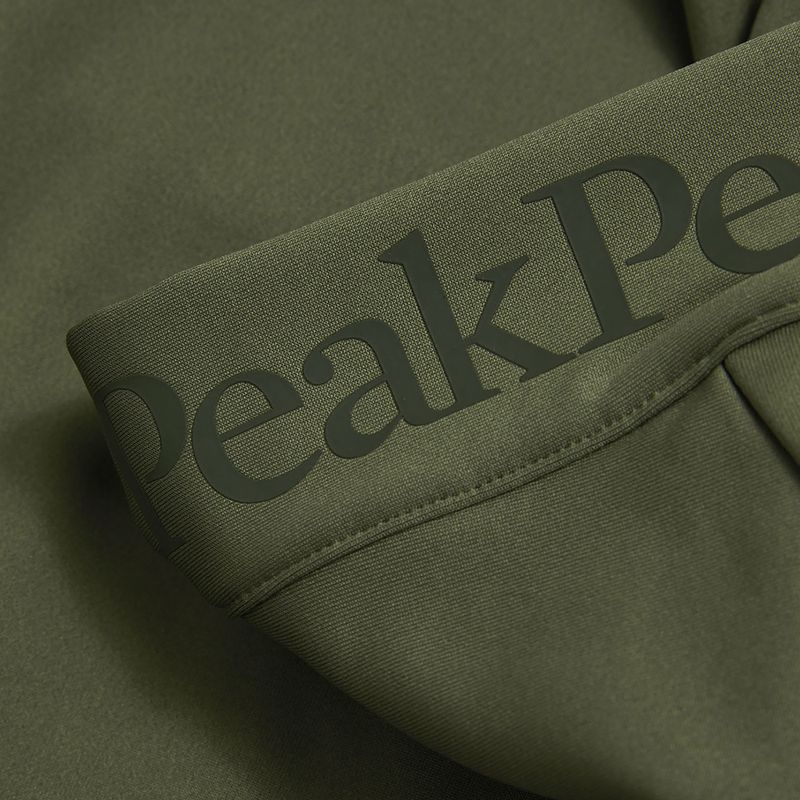 Pánska mikina Peak Performance Rider Essentials Zip Hood pine needle/pine needle 8