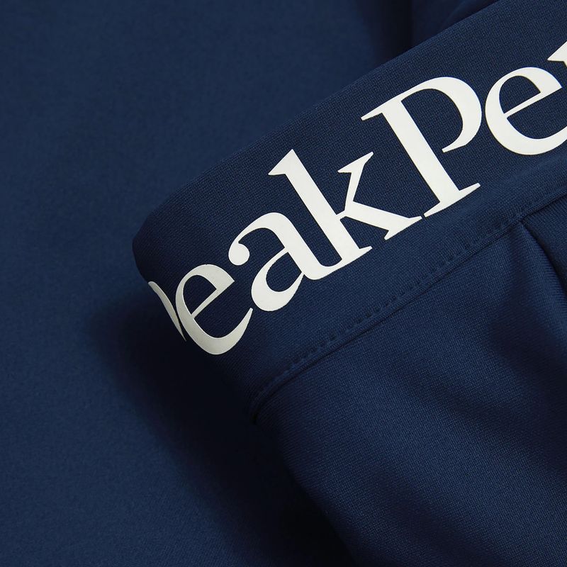 Pánska mikina Peak Performance Rider Essentials Zip Hood blue shadow/blue shadow 9