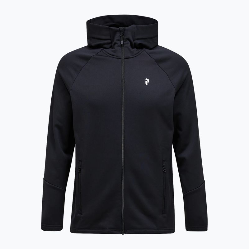 Pánska mikina Peak Performance Rider Essentials Zip Hood black/black 6