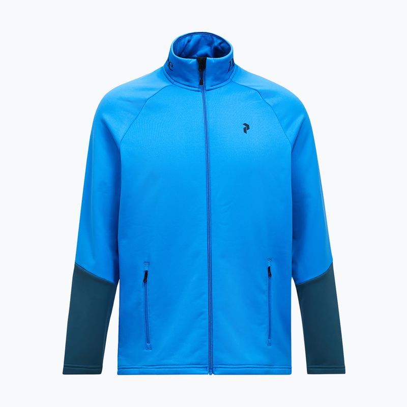 Pánska mikina Peak Performance Rider Essentials Zip Jacket Azure Ascent/Mountain Lake