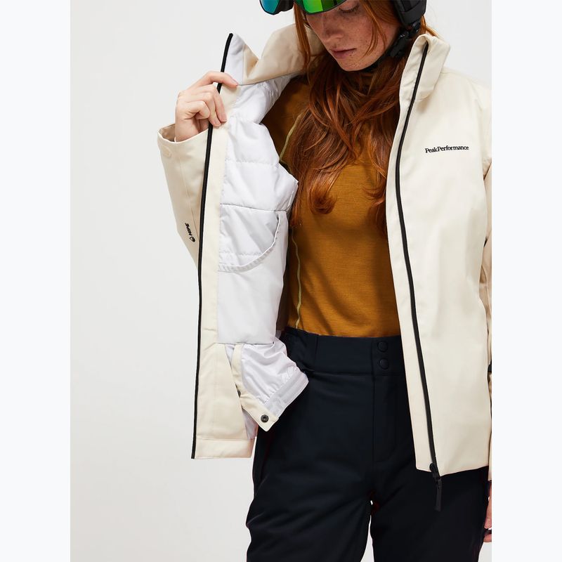 Dámska lyžiarska bunda Peak Performance Anima Insulated sand fog 9