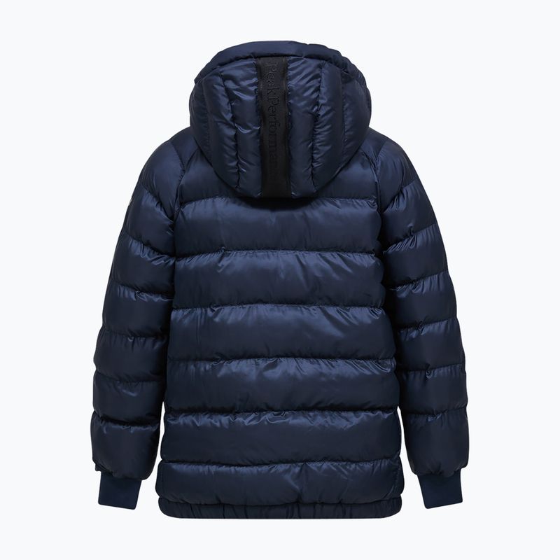 Pánska páperová bunda Peak Performance Tomic Insulated Hood Jacket blue shadow 2