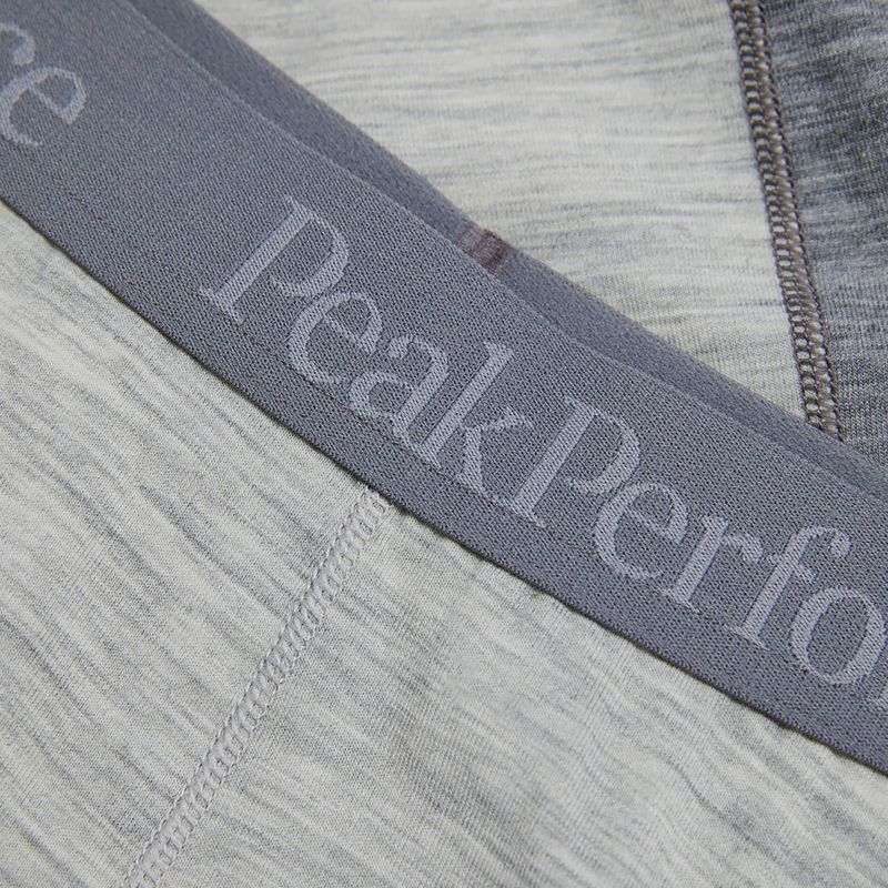Dámske termo nohavice Peak Performance Peak Performance Magic 7/8 Long Johns Wool-Blend Baselayer med grey melange/melange grey 6