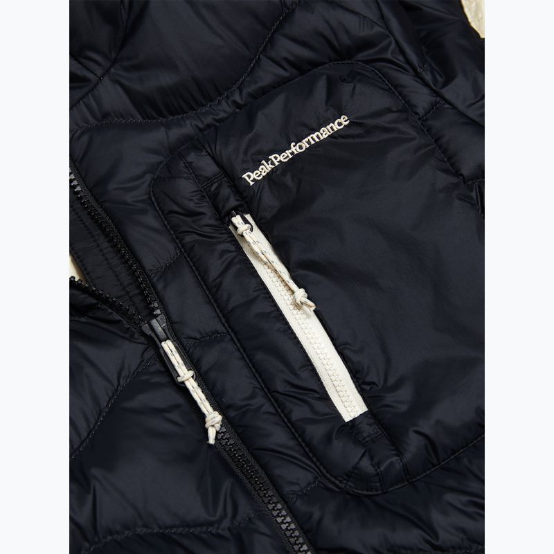 Dámska páperová bunda Peak Performance Helium Utility Down black/sand fog 10