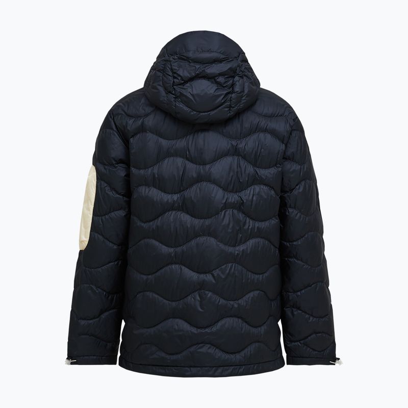 Pánska páperová bunda Peak Performance Helium Utility Down Hood black/sand fog 2