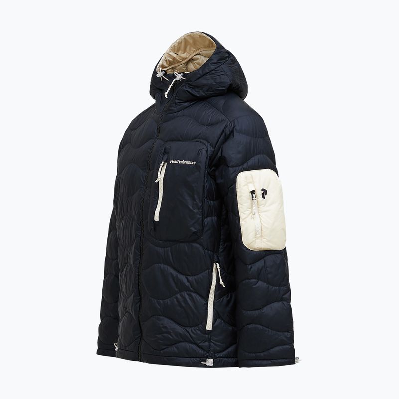 Pánska páperová bunda Peak Performance Helium Utility Down Hood black/sand fog 3