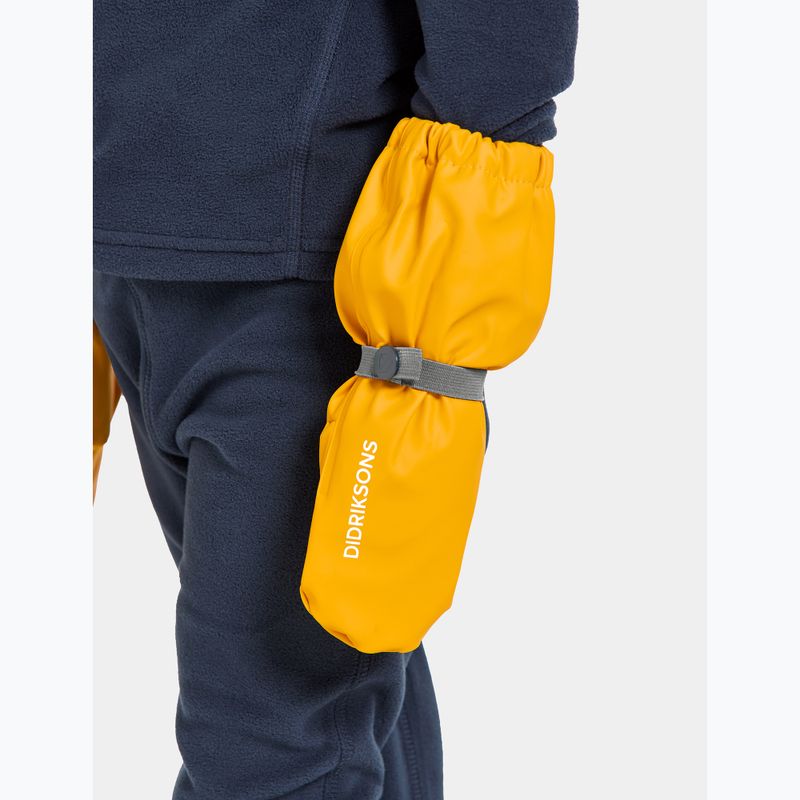 Detské lyžiarske rukavice Didriksons Pileglove 8 oat yellow 2
