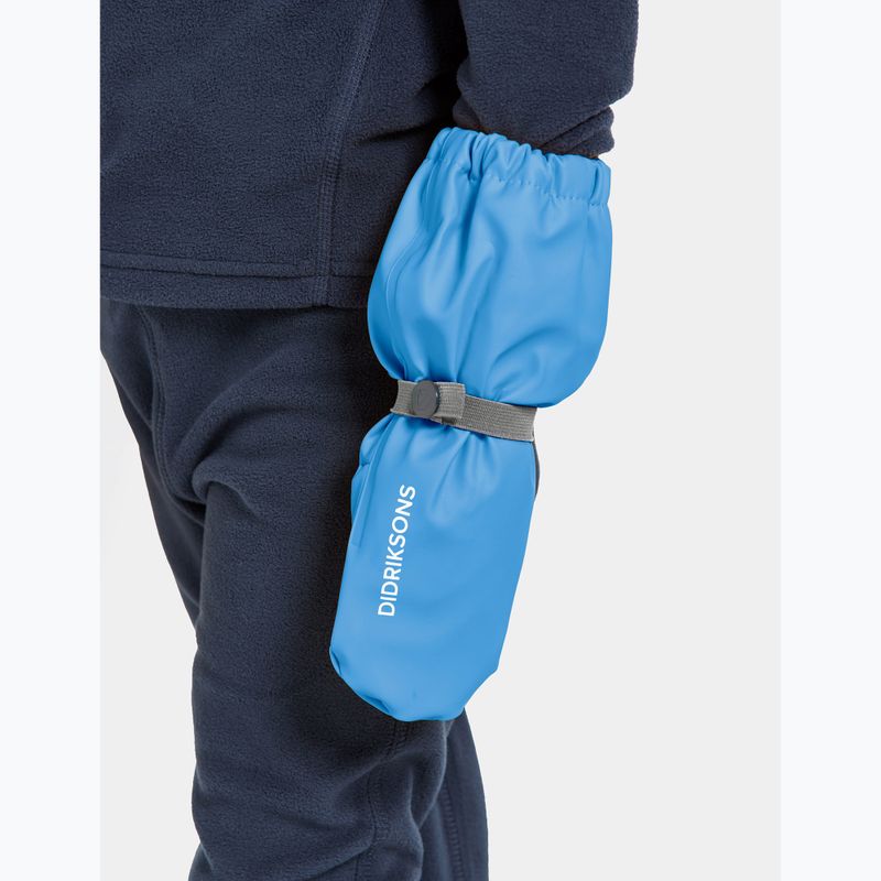 Detské lyžiarske rukavice Didriksons Pileglove 8 sharp blue 2