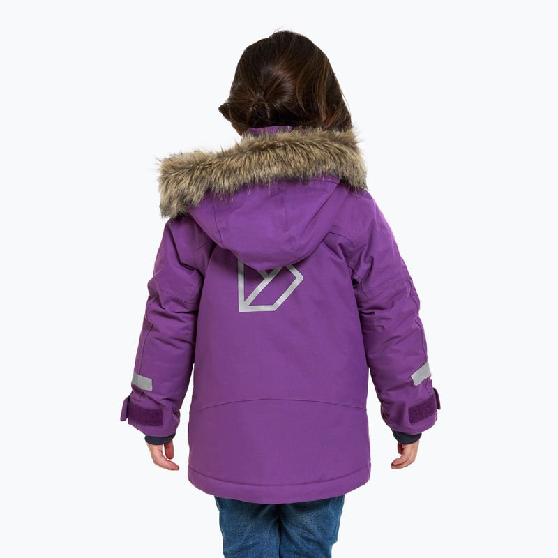 Detská zimná bunda Didriksons Bjärven Parka royal purple 2