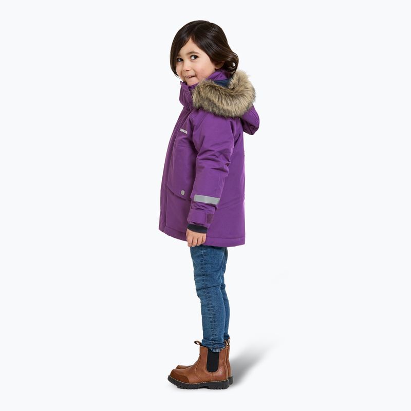 Detská zimná bunda Didriksons Bjärven Parka royal purple 3