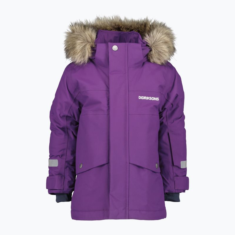 Detská zimná bunda Didriksons Bjärven Parka royal purple 9