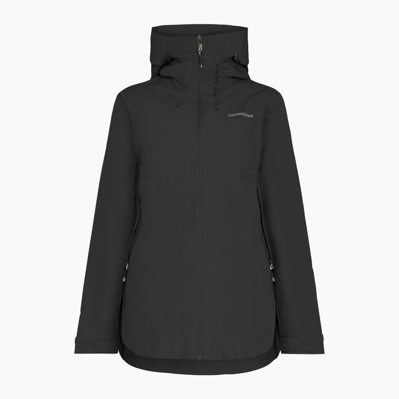 Dámska nepremokavá bunda Didriksons Tilde 4 black 8