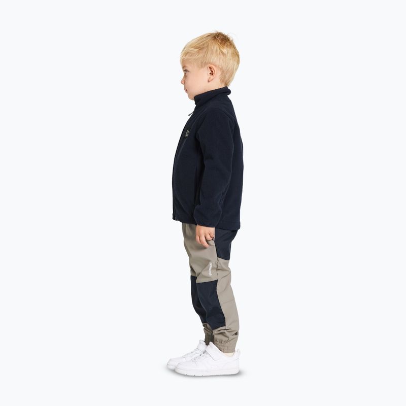 Detská fleecová mikina Didriksons Muskot dark night blue 5