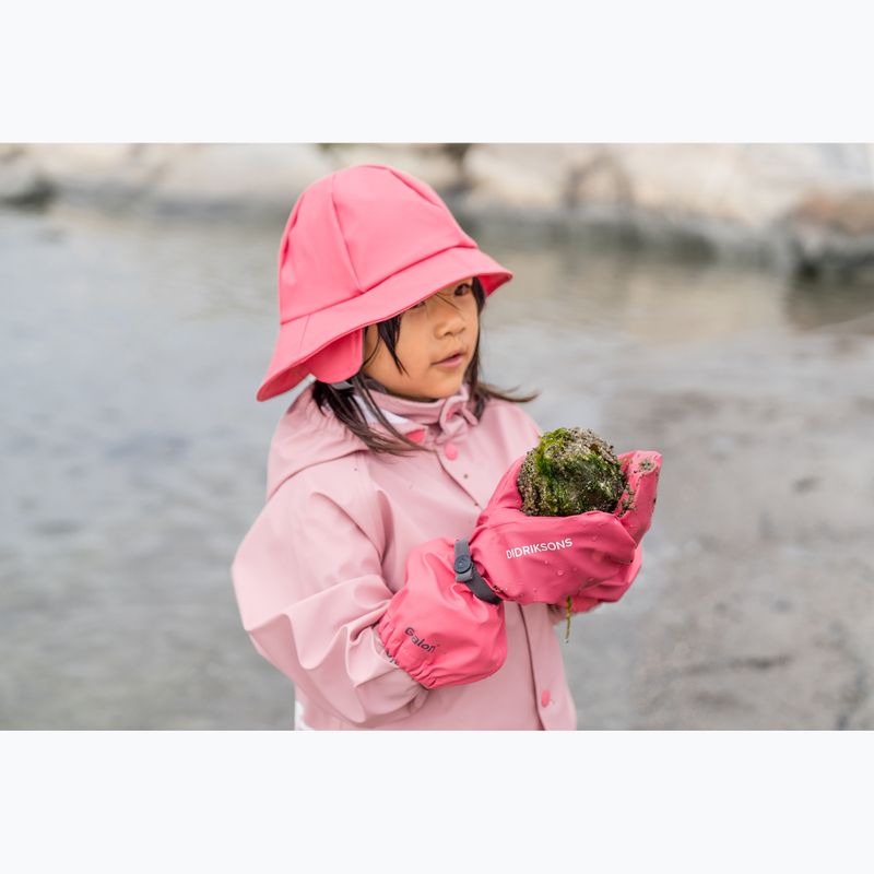 Detské lyžiarske rukavice Didriksons Pileglove 8 dusty azalea 4