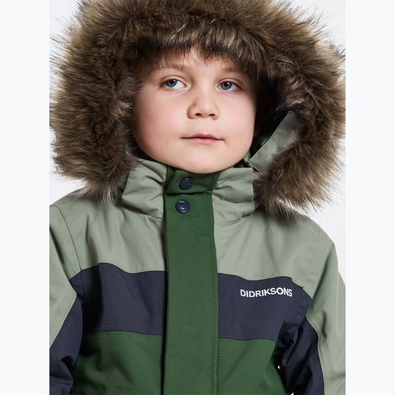Detská lyžiarska kombinéza Didriksons Bjärven Cover light moss 5