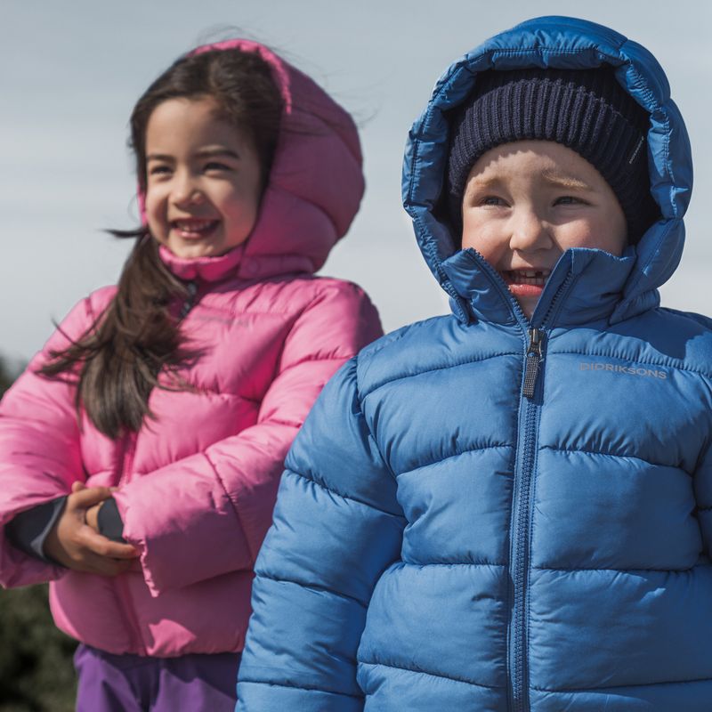 Detská bunda Didriksons Roxen sapphire blue 14