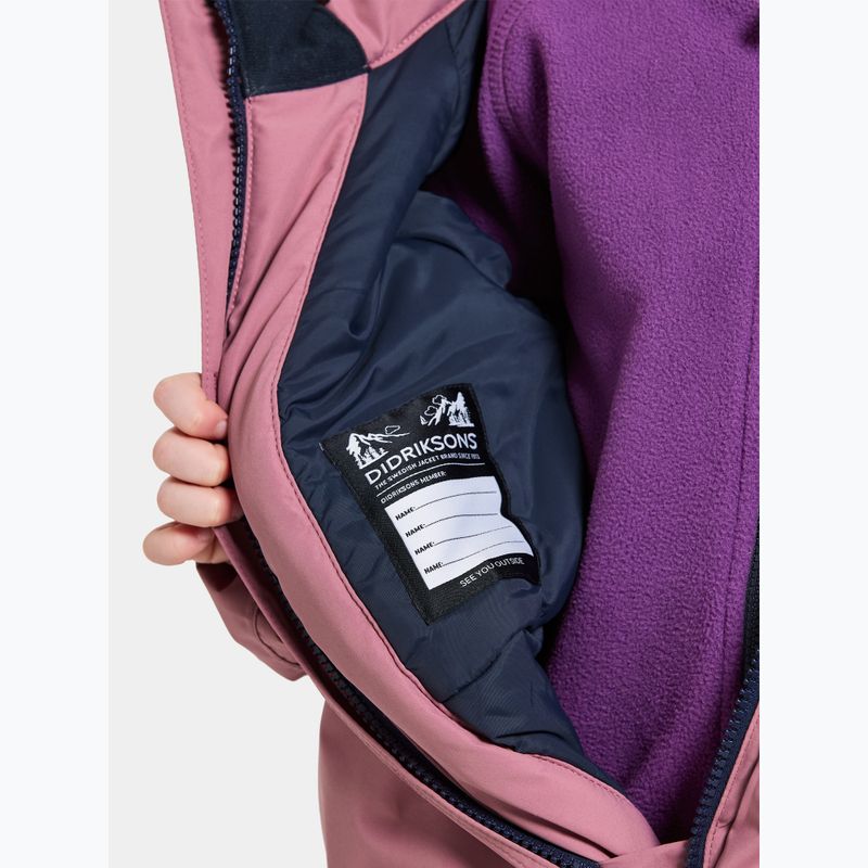 Detská lyžiarska kombinéza Didriksons Talvi Cover heather pink 7