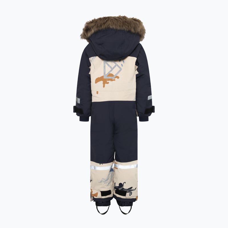 Detská lyžiarska kombinéza Didriksons Bjärven Cover Se winter ocean multi reflex 13