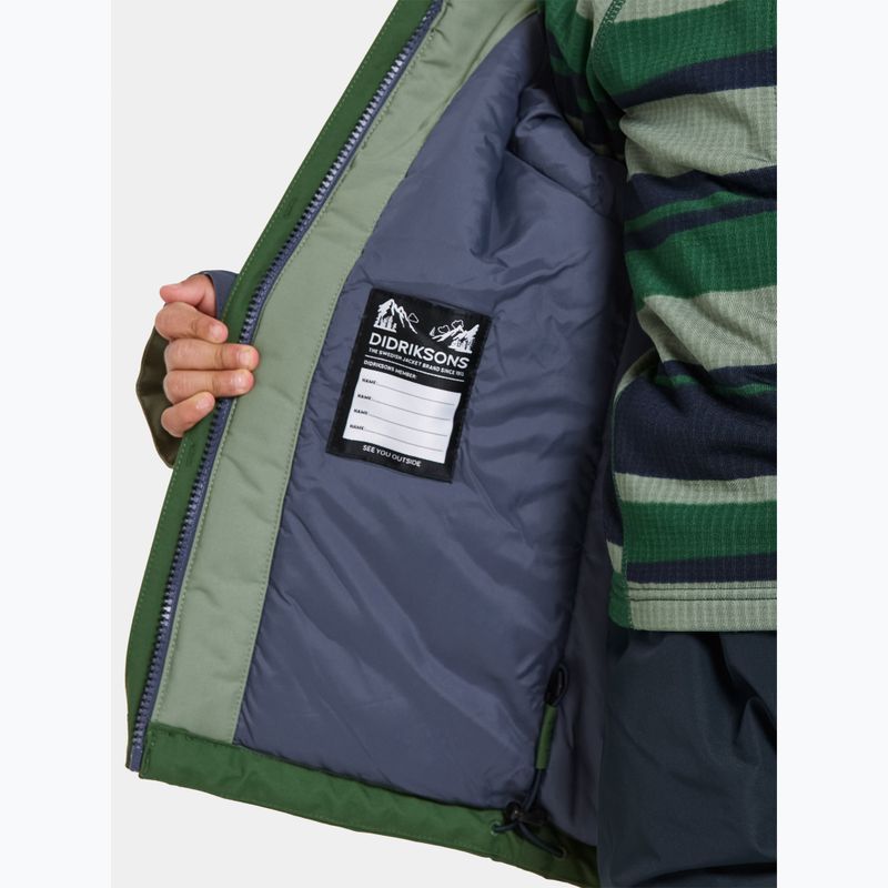 Detská bunda Didriksons Neptun pine green 9