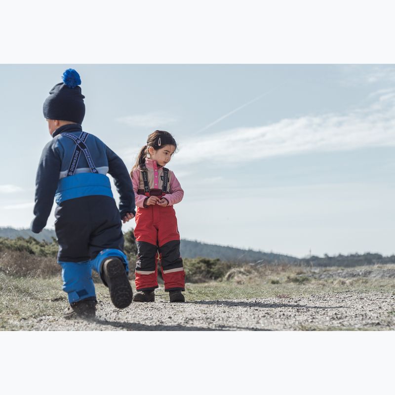 Detská fleecová mikina Didriksons Monte Half Button cloud blue 13