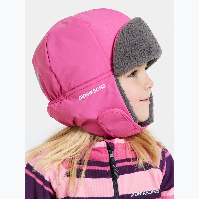 Detská zimná čiapka Didriksons Biggles sweet pink 3