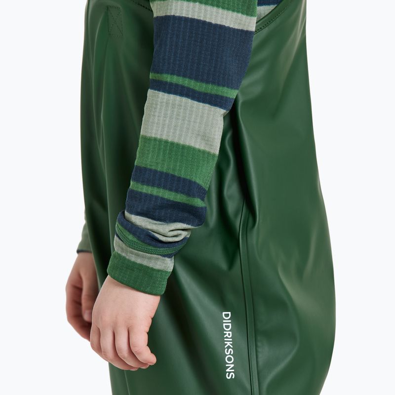 Detská nepremokavá súprava Didriksons Slaskeman light moss 12