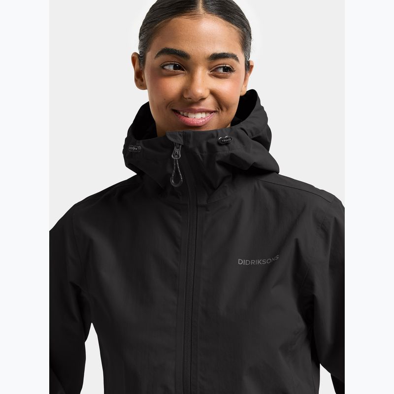 Dámska nepremokavá bunda Didriksons Varja 2 black 3