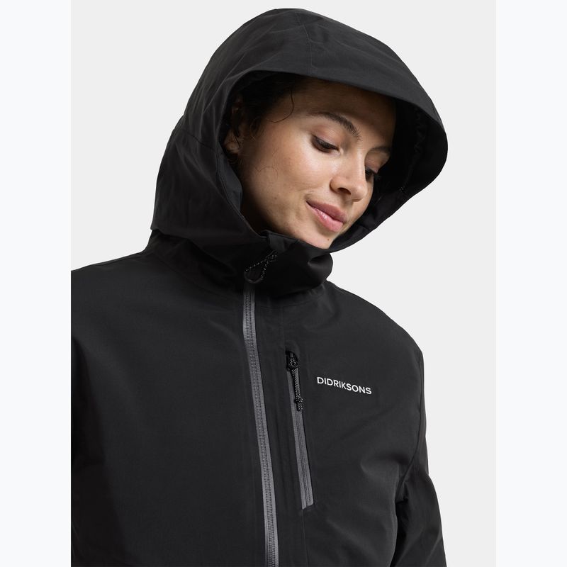 Dámska zateplená bunda Didriksons Fiora black 6