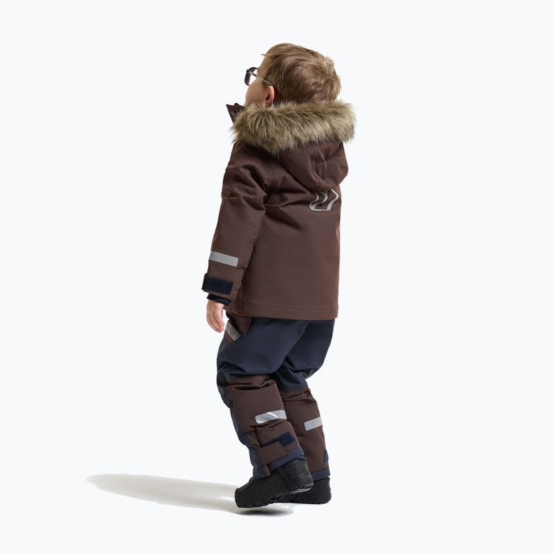 Detská zimná bunda Didriksons Bjärven 5 Parka shadow brown 2