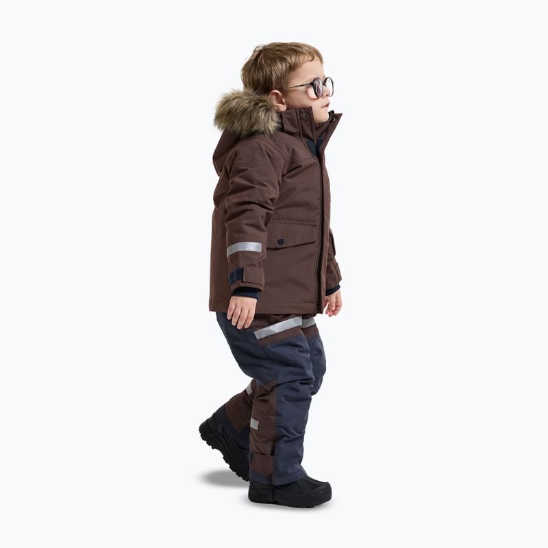 Detská zimná bunda Didriksons Bjärven 5 Parka shadow brown 4