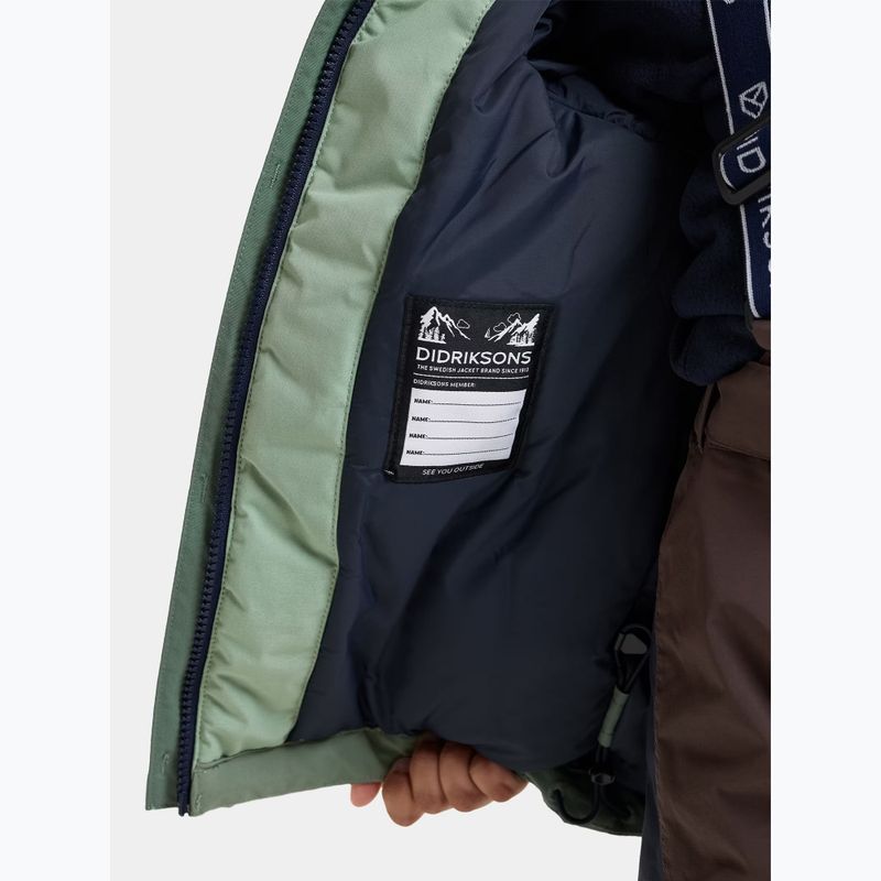 Detská bunda Didriksons Neptune 5 dark moss 9