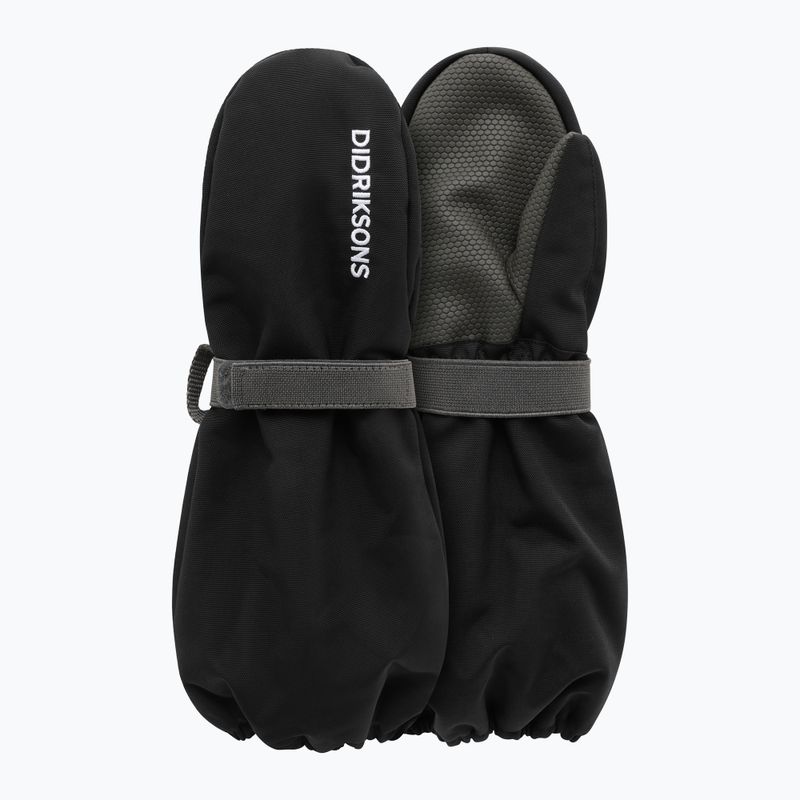 Detské lyžiarske rukavice Didriksons Biggles Mitten 8 black