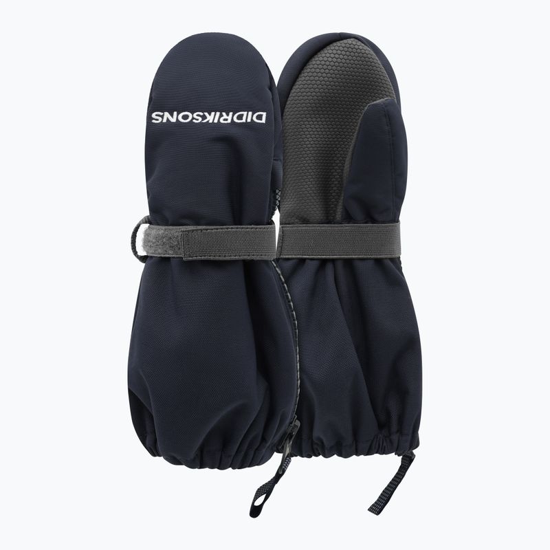 Detské lyžiarske rukavice Didriksons Biggles Zip Mitten 9 navy