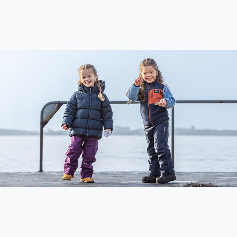 Detská fleecová mikina Didriksons Anten 2 Fz winter blue 10